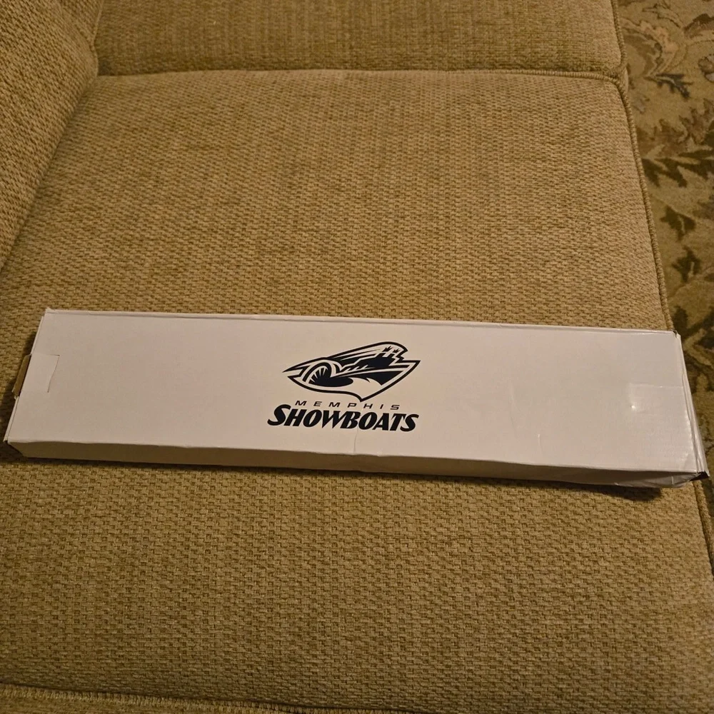 New Memphis Showboats Grilling Spatula American Football UFL Wooden Logo Silver
